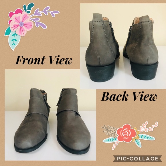 NWT Nordstrom Rack Susina LEATHER Ankle Boots 6M - Picture 5 of 8